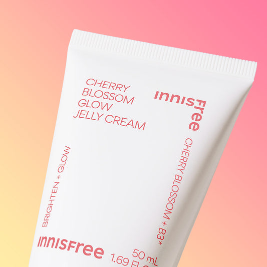 Cherry Blossom Glow Jelly Cream 50ml - Hydrating Gel Type Moisturiser for Dehydrated Skin