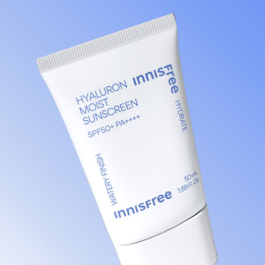 Hyaluron Moist Sunscreen 50ml - Light, Moisturising, No White Cast