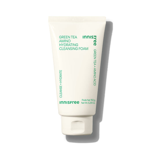 Green Tea Amino Hydrating Cleansing Foam 150g - Daily Hydrating Facial Cleanser