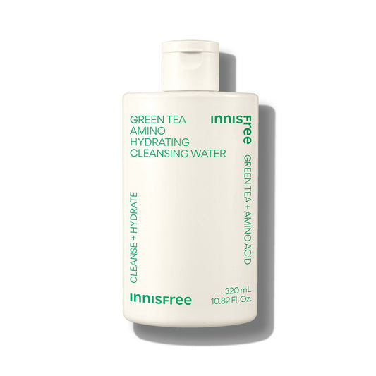 Green Tea Amino Hydrating Cleansing Water 320ml - Hydrating Micellar Water for Daily Cleansing
