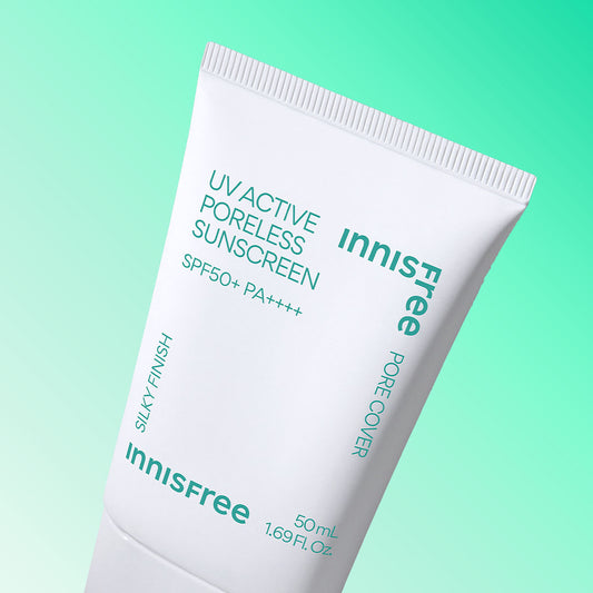UV Active Poreless Sunscreen 50ml - Tinted Sunscreen with Pore Priming