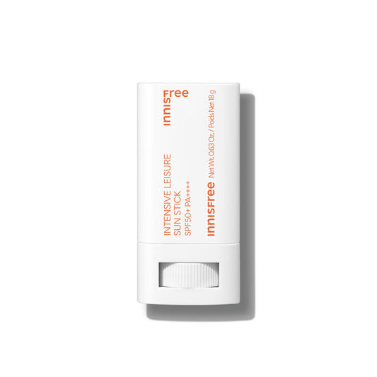 Intensive Leisure Sun Stick 18g - Water Resistant, Easy Sunscreen Reapplication