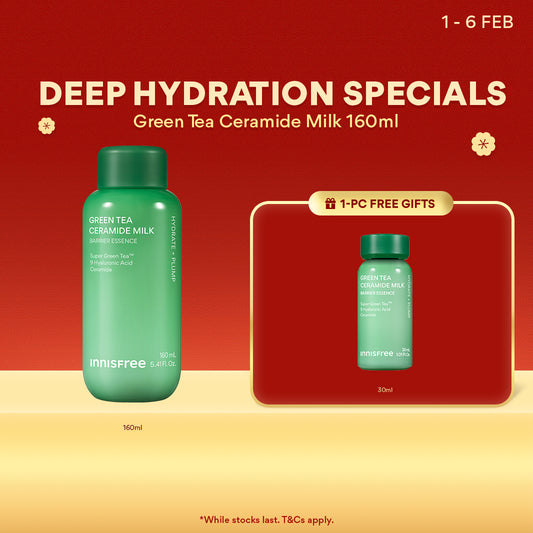 Green Tea Ceramide Milk - Hydrating Essence