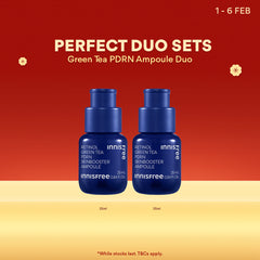 Green Tea PDRN Ampoule Duo - Skin Booster for Pores & Wrinkles