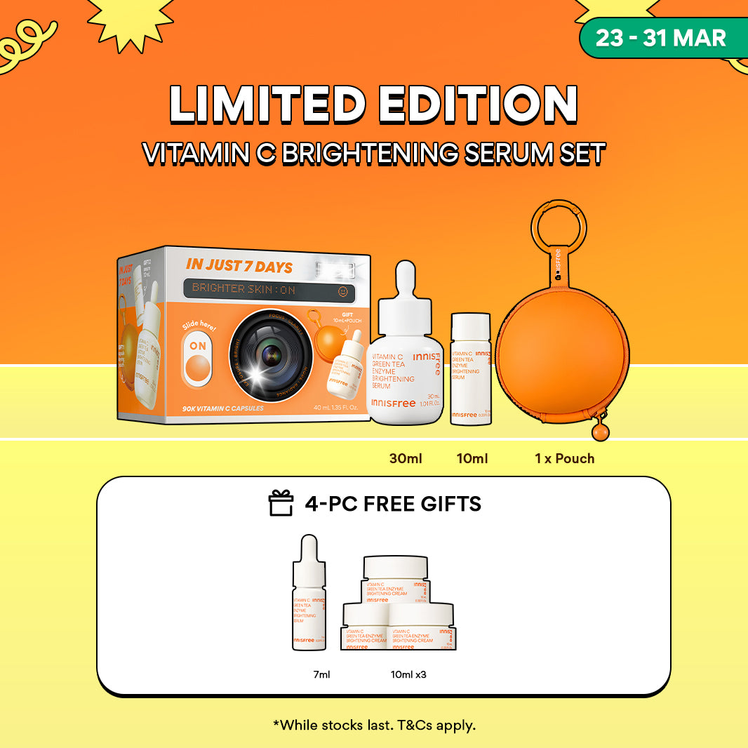 [BUNDLE] Vitamin C Brightening Serum Set - Dark Spot care for Dull skin & Sensitive skin