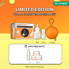 [BUNDLE] Vitamin C Brightening Serum Set - Dark Spot care for Dull skin & Sensitive skin