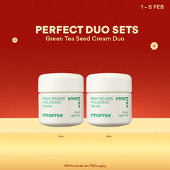 Green Tea Seed Hyaluronic Cream 50ml Duo - Hyaluronic acid, Hydration & Barrier Repair