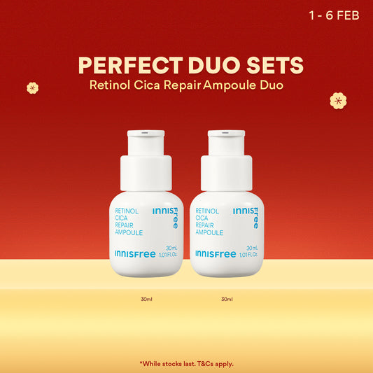 Retinol Cica Repair Ampoule 30ml Duo - Soothing care, Sensitive & Acne prone skin