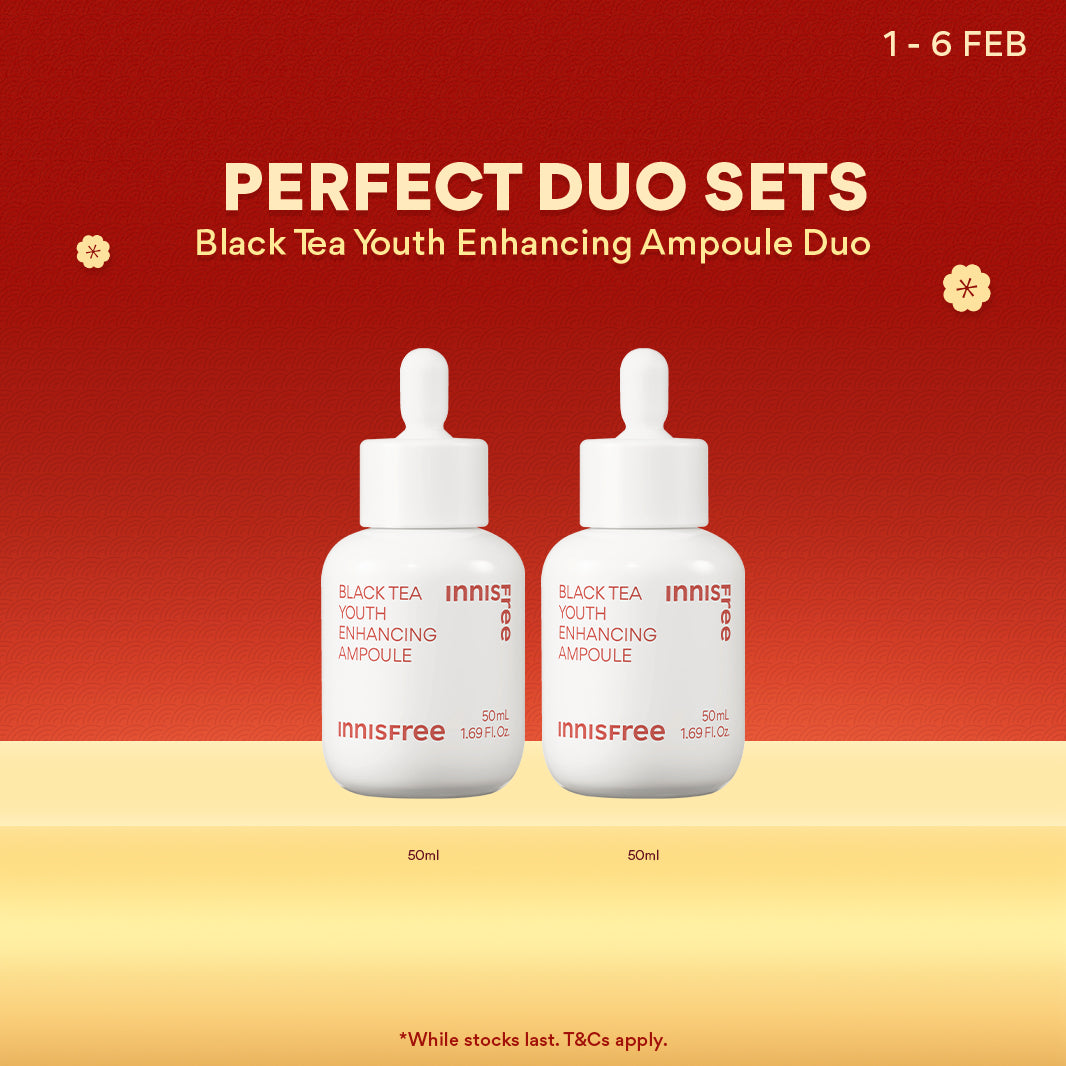 Black Tea Youth Enhancing Ampoule 50ml Duo - Anti aging, Wrinkles, Fine lines