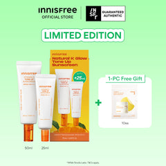 [LIMITED EDITION] Vitamin C Tone Up Sunscreen Set - Limited Edition, SPF & Dark Spot care for Dull skin & Sensitive skin