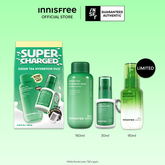 Green Tea Ceramide Milk & Matcha Mist Set
