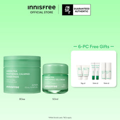 Green Tea Panthenol Calming Full Routine Set
