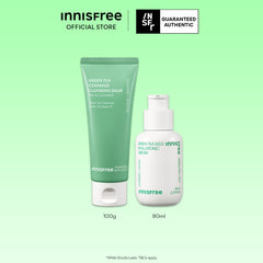 Green Tea Deep Cleansing & Hydration Set - Cleansing Balm, Hydrating Serum