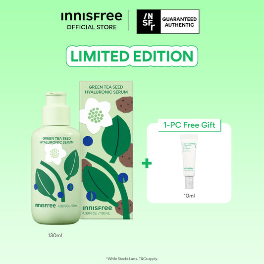 [LIMITED EDITION] INNISFREE x Makitoy Green Tea Seed Hyaluronic Serum 130ml