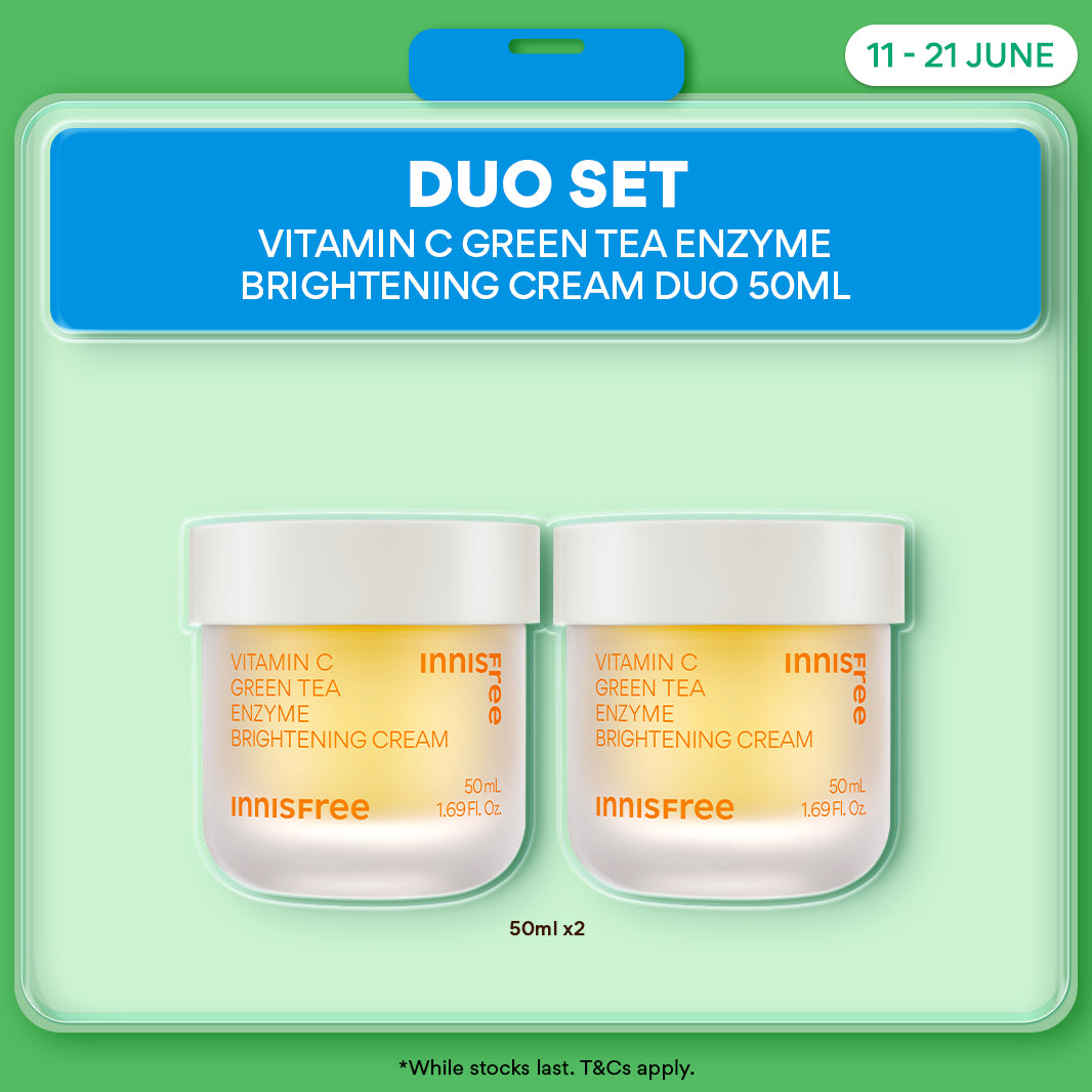 Vitamin C Green Tea Enzyme Brightening Cream 50ml Duo
