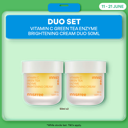 Vitamin C Green Tea Enzyme Brightening Cream 50ml Duo