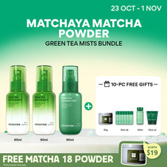 [MATCHAYA MATCHA POWDER] Green Tea Mists Trio Sets