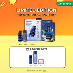 Green Tea PDRN All Care Set - Skin Booster Ampoule for Pores & Wrinkles