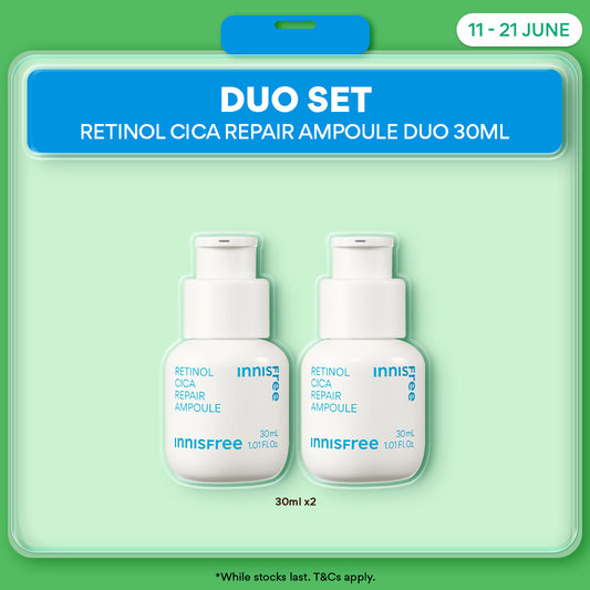 Retinol Cica Repair Ampoule 30ml Duo - Soothing care, Sensitive & Acne prone skin