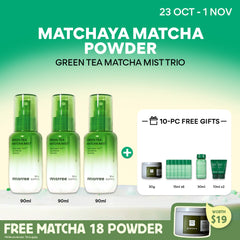 [MATCHAYA MATCHA POWDER] Green Tea Mists Trio Sets