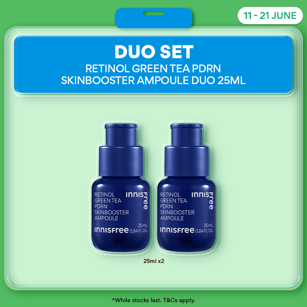 Green Tea PDRN Ampoule Duo - Skin Booster for Pores & Wrinkles