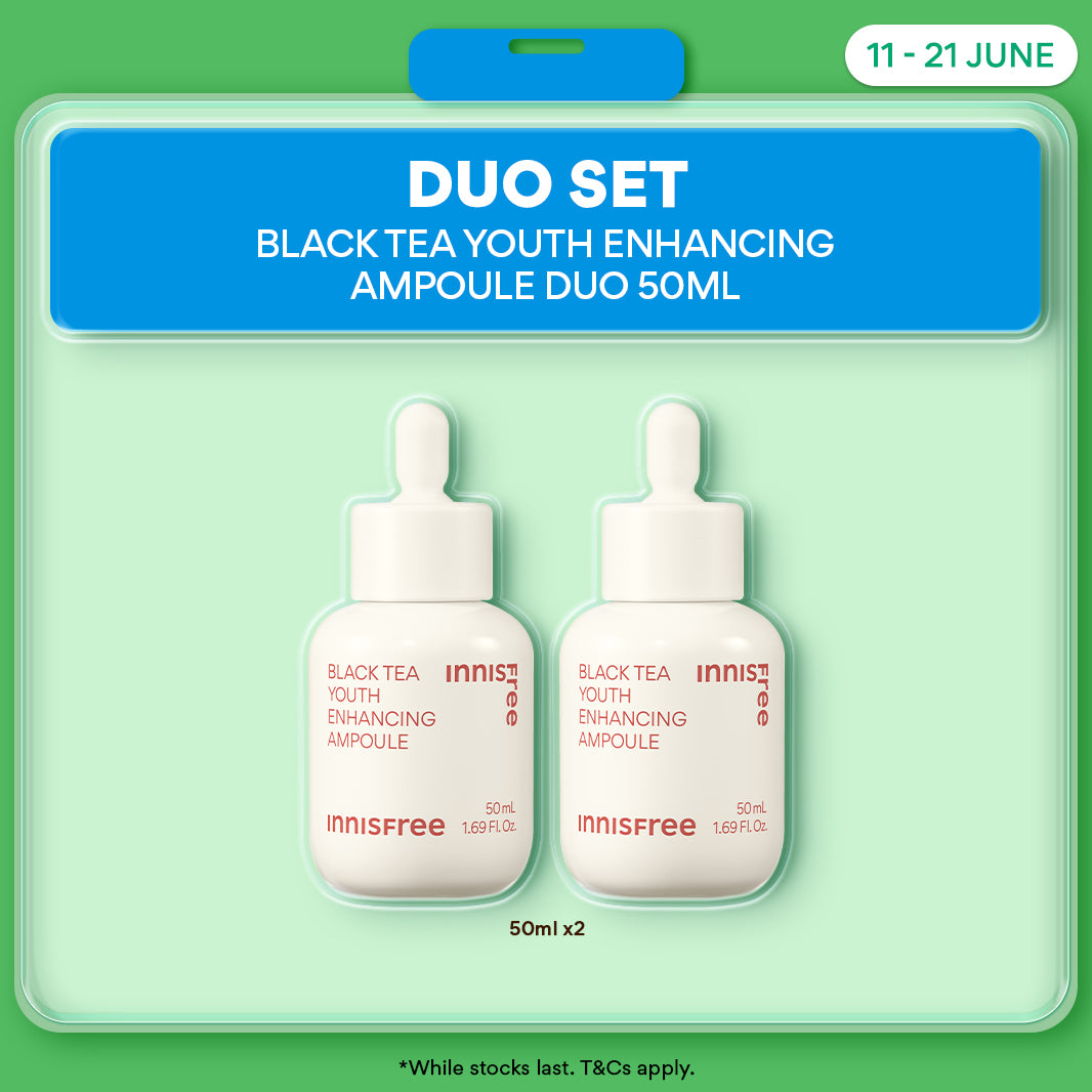 Black Tea Youth Enhancing Ampoule 50ml Duo - Anti aging, Wrinkles, Fine lines