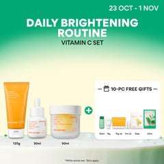 Vitamin C Brightening Daily Routine Set