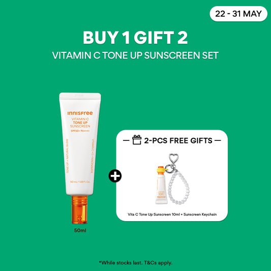 Vitamin C Tone Up Sunscreen 50ml - Tinted Sunscreen & Brightening Skincare