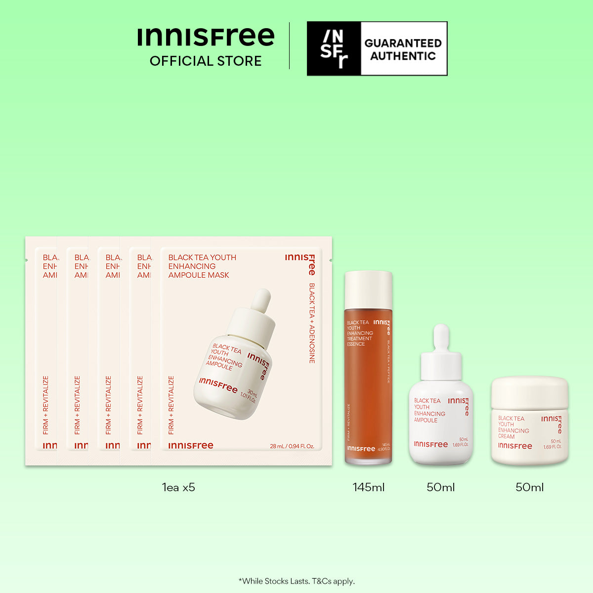 Black Tea Radiance & Firming Family Set
