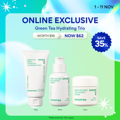 [11.11 Sale] INNISFREE Green Tea Hydrating Trio