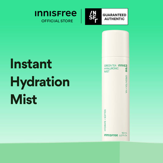 Green Tea Hyaluronic Mist 150ml - Facial Mist for Instant Hydration & Skin Refresh