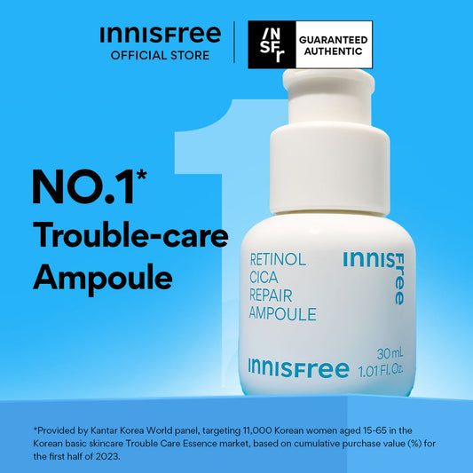 Retinol Cica Repair Ampoule 30ml – Soothing Pore & Blemish Care
