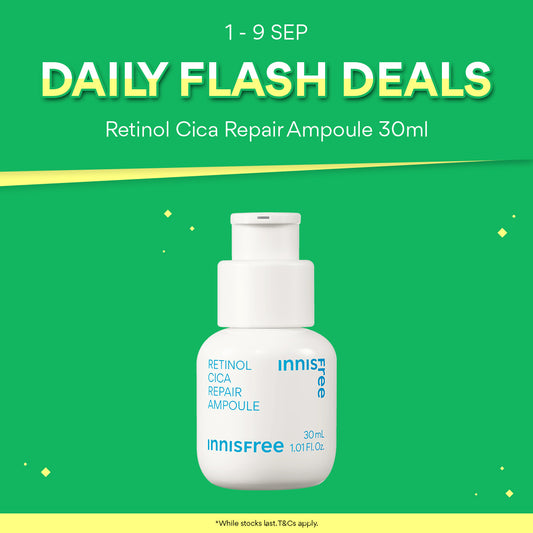[9 SEP FLASH DEAL] Retinol Cica Repair Ampoule 30ml – Soothing Pore & Blemish Care