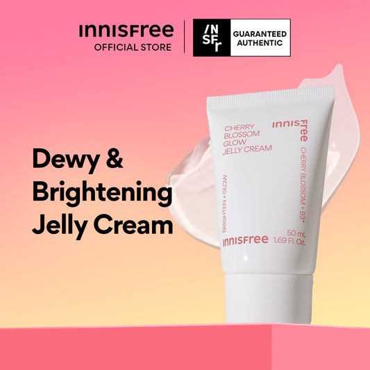 Cherry Blossom Glow Jelly Cream 50ml - Hydrating Gel Type Moisturiser for Dehydrated Skin