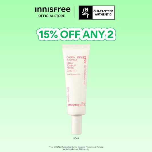 [BUY 2, EXTRA 15% OFF] Cherry Blossom Glow Tone-up Cream (Skin-Fit) SPF50+ PA++++ 50ml
