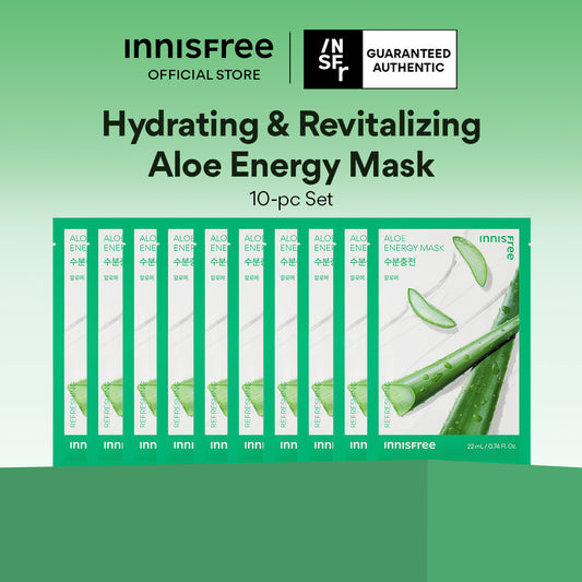 Aloe Energy Mask 22ml x 10pcs