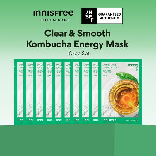 Kombucha Energy Mask 22ml x 10pcs