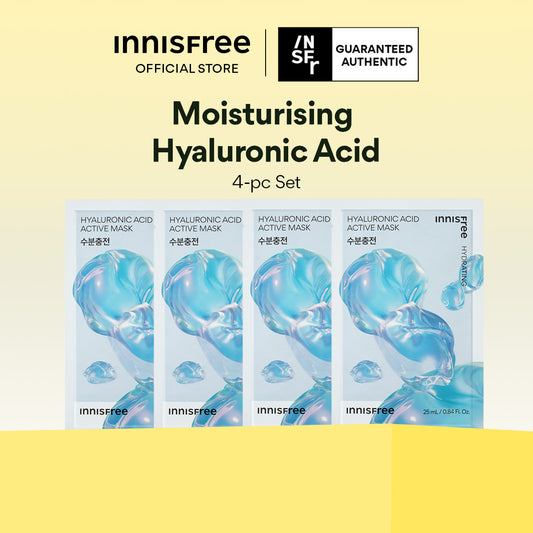 Hyaluronic Acid Active Mask Set x 4 Sheets