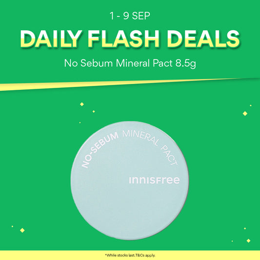 [5 SEP FLASH DEAL] No-Sebum Mineral Pact 8.5g