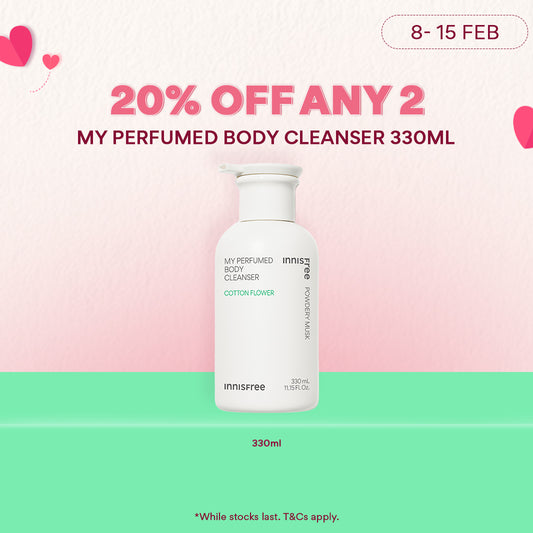 My Perfumed Body Body Cleanser Cotton Flower 330ml