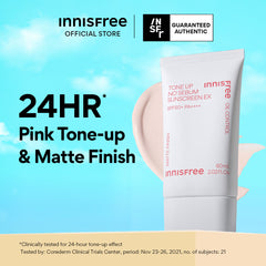 Tone Up No Sebum Sunscreen 60ml - Matte Tinted Sunscreen, Tone Up & Sebum Control