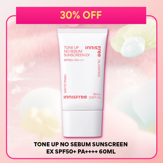 [22-28 Feb Payday Sale] Tone Up No Sebum Sunscreen EX SPF50+ PA++++ 60ml