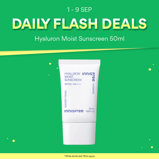 [6 SEP FLASH DEAL] Hyaluron Moist Sunscreen SPF50+ PA++++ 50ml
