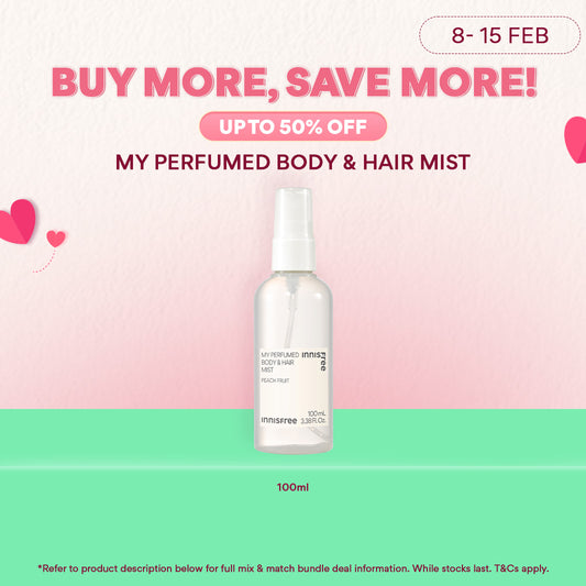 My Perfumed Body & Hair Mist Peach Fruit 100ml