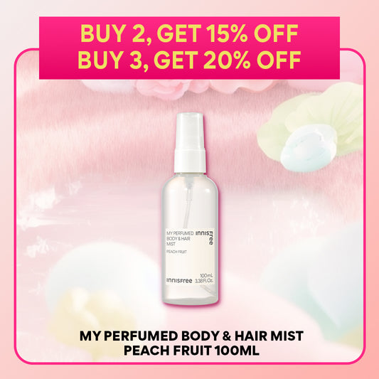 [22-28 Feb Payday Sale] My Perfumed Body & Hair Mist Peach Fruit 100ml