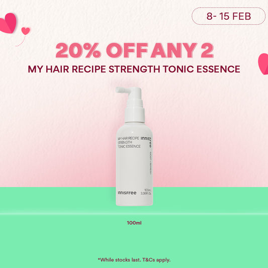 My Hair Recipe Strength Tonic Essence [for Hair Roots Care] 100ml