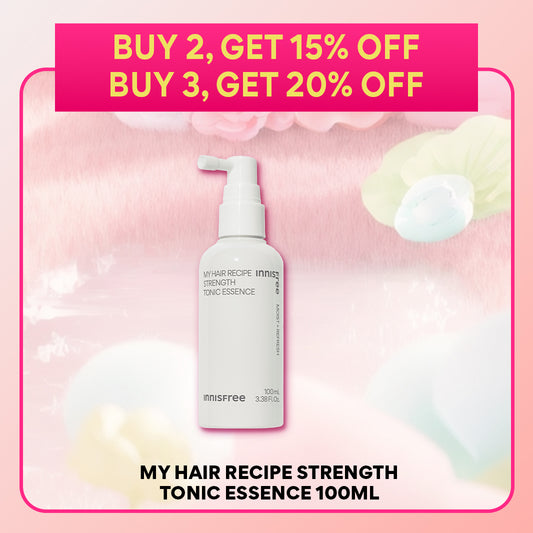 [22-28 Feb Payday Sale] My Hair Recipe Strength Tonic Essence [for Hair Roots Care] 100ml