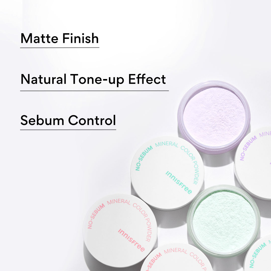 No-Sebum Mineral Color Powder 5g – innisfree Singapore