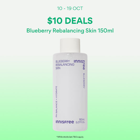 [10-19 Oct: $10 Deal] (Online Exclusive) Blueberry Rebalancing Skin 150ml - Toner for Healthy Skin pH & All Skin Types