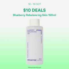 [10-19 Oct: $10 Deal] (Online Exclusive) Blueberry Rebalancing Skin 150ml - Toner for Healthy Skin pH & All Skin Types
